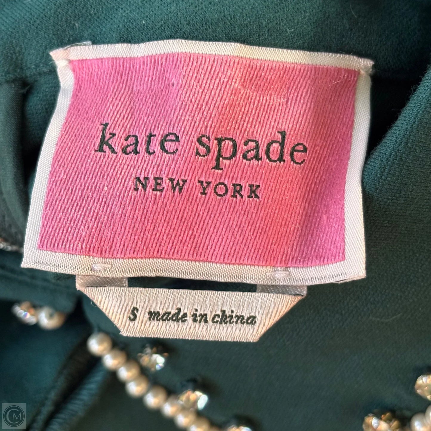 Dress Designer By Kate Spade In Green, Size: S