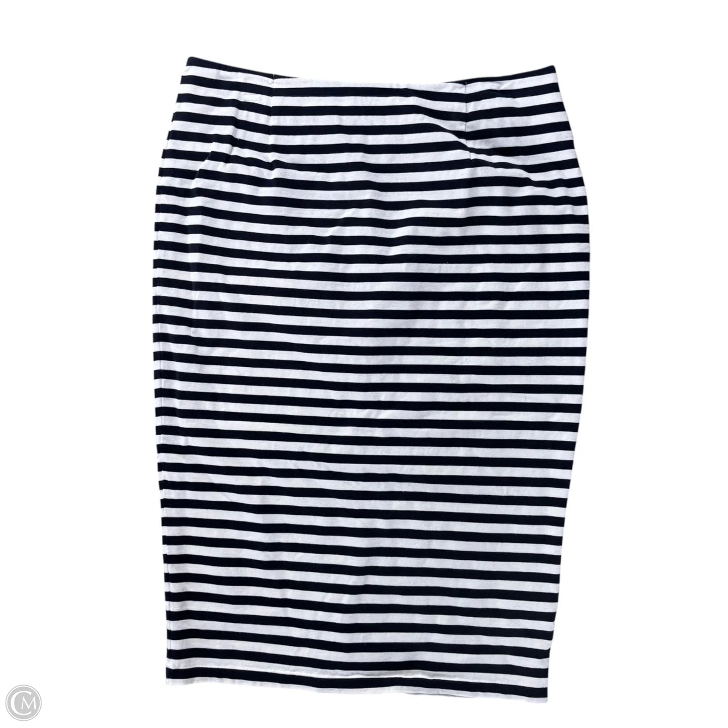 Skirt Midi By J. Crew In Striped Pattern, Size: Xl