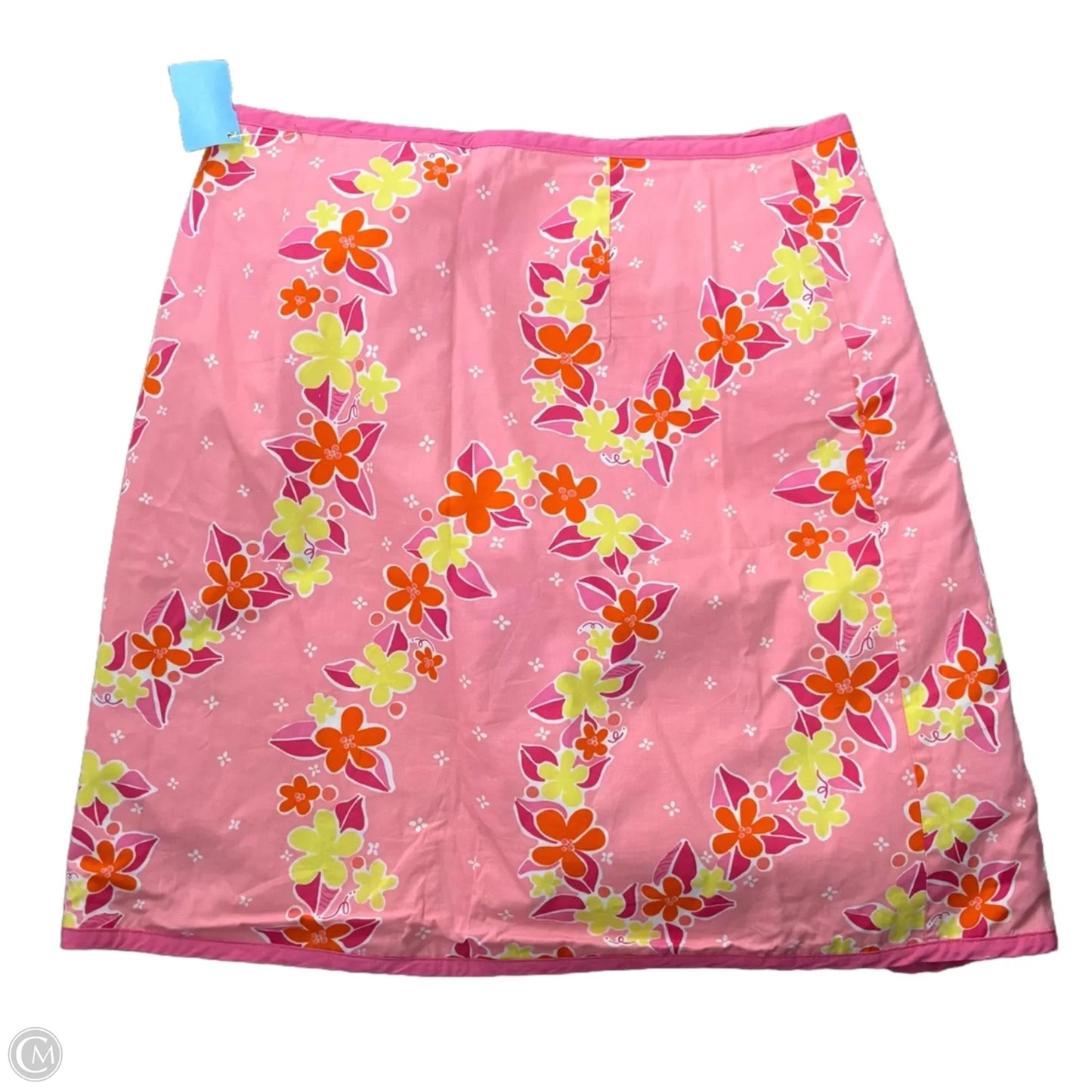Skirt Designer By Lilly Pulitzer In Pink & Yellow, Size: M