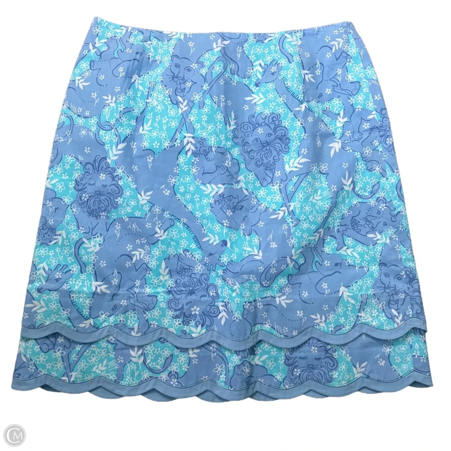 Skirt Designer By Lilly Pulitzer In Blue & Purple, Size: S