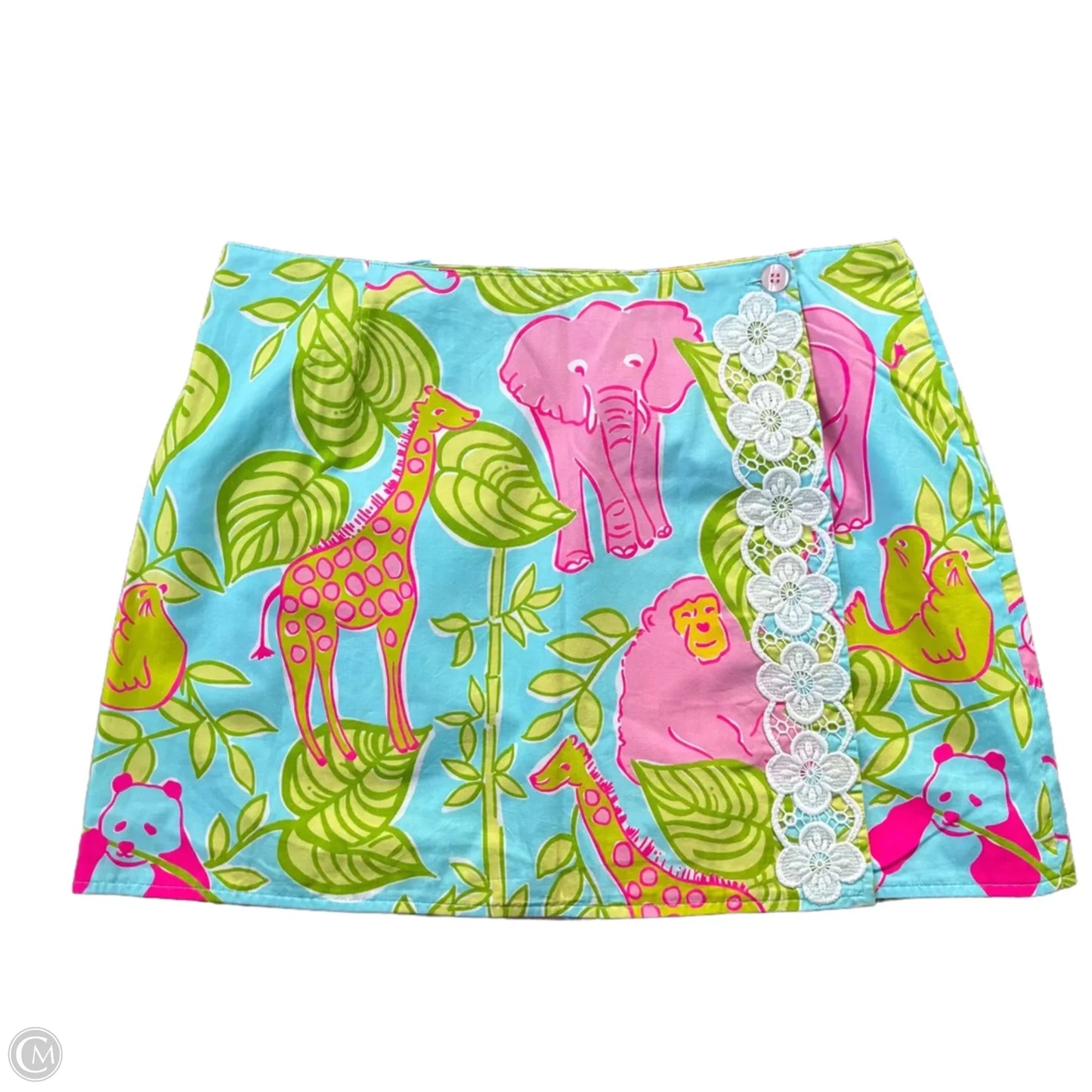 Skirt Designer By Lilly Pulitzer In Blue & Pink, Size: S