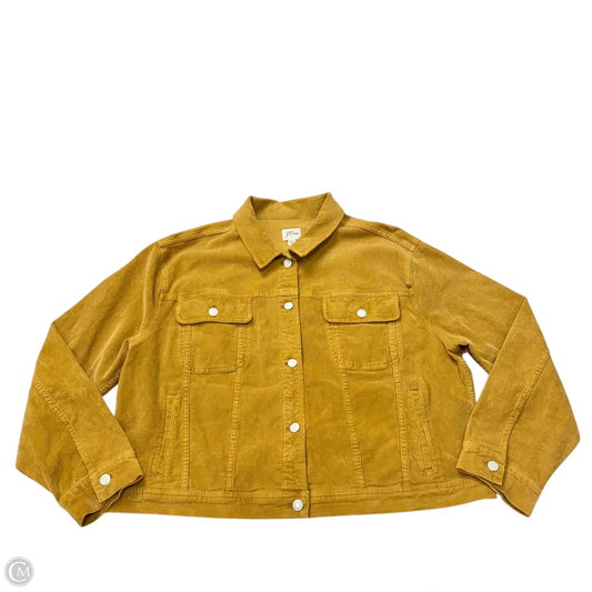 Jacket Denim By J. Crew In Brown, Size: Xxl
