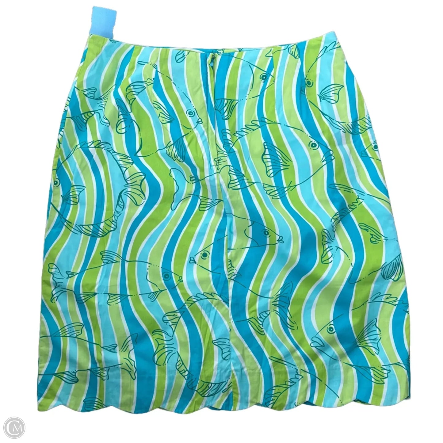 Skirt Designer By Lilly Pulitzer In Blue & Green, Size: S