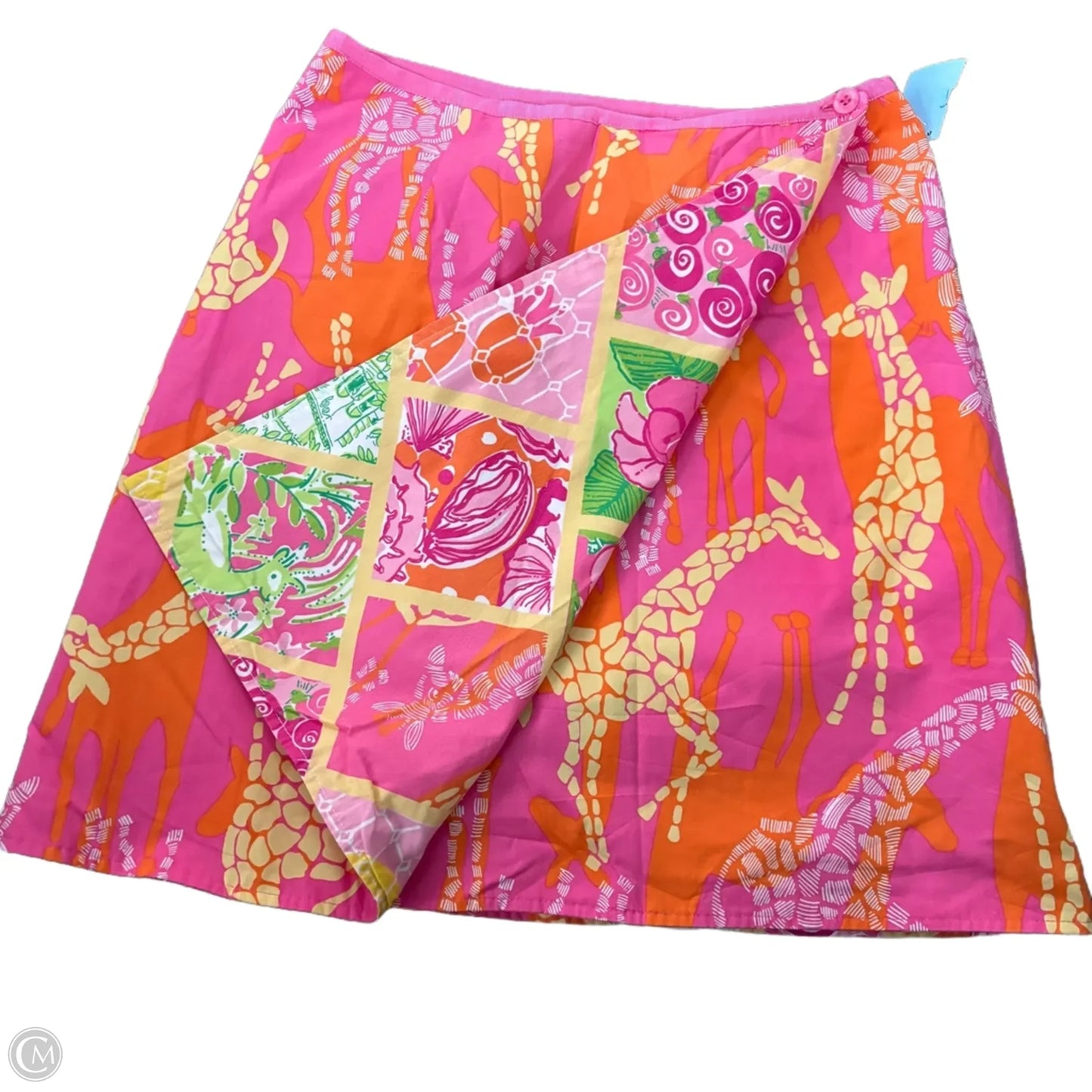 Skirt Designer By Lilly Pulitzer In Orange & Pink, Size: S