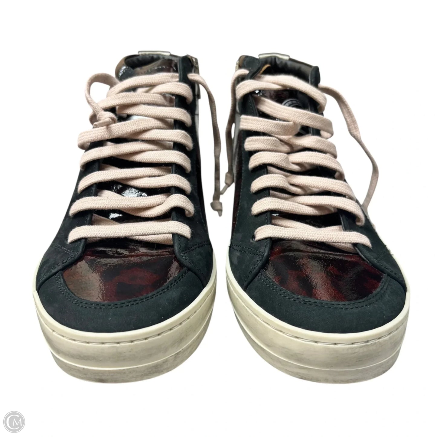 Shoes Sneakers By P448 In Black & Brown, Size: 6.5