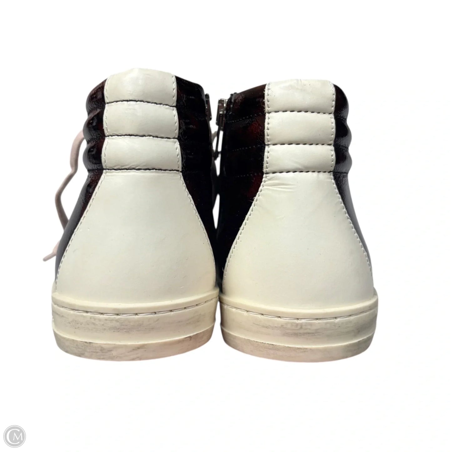 Shoes Sneakers By P448 In Black & Brown, Size: 6.5