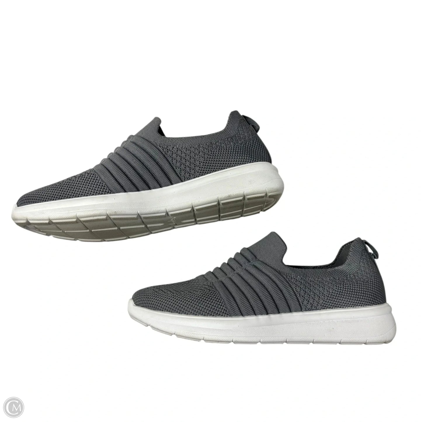 Shoes Sneakers By Clarks In Grey, Size: 9.5