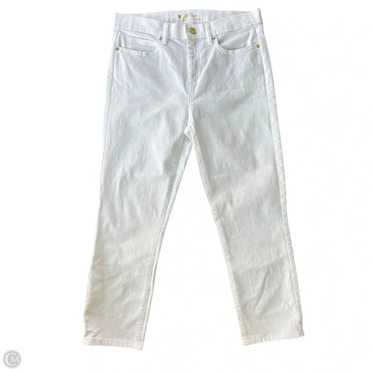 lily pulitzer white jeans Pants Designer By Lilly Pulitzer In Multi-colored, Size: 0