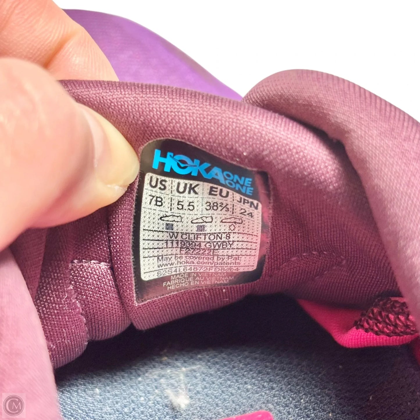 Shoes Sneakers By Hoka In Pink & Purple, Size: 7