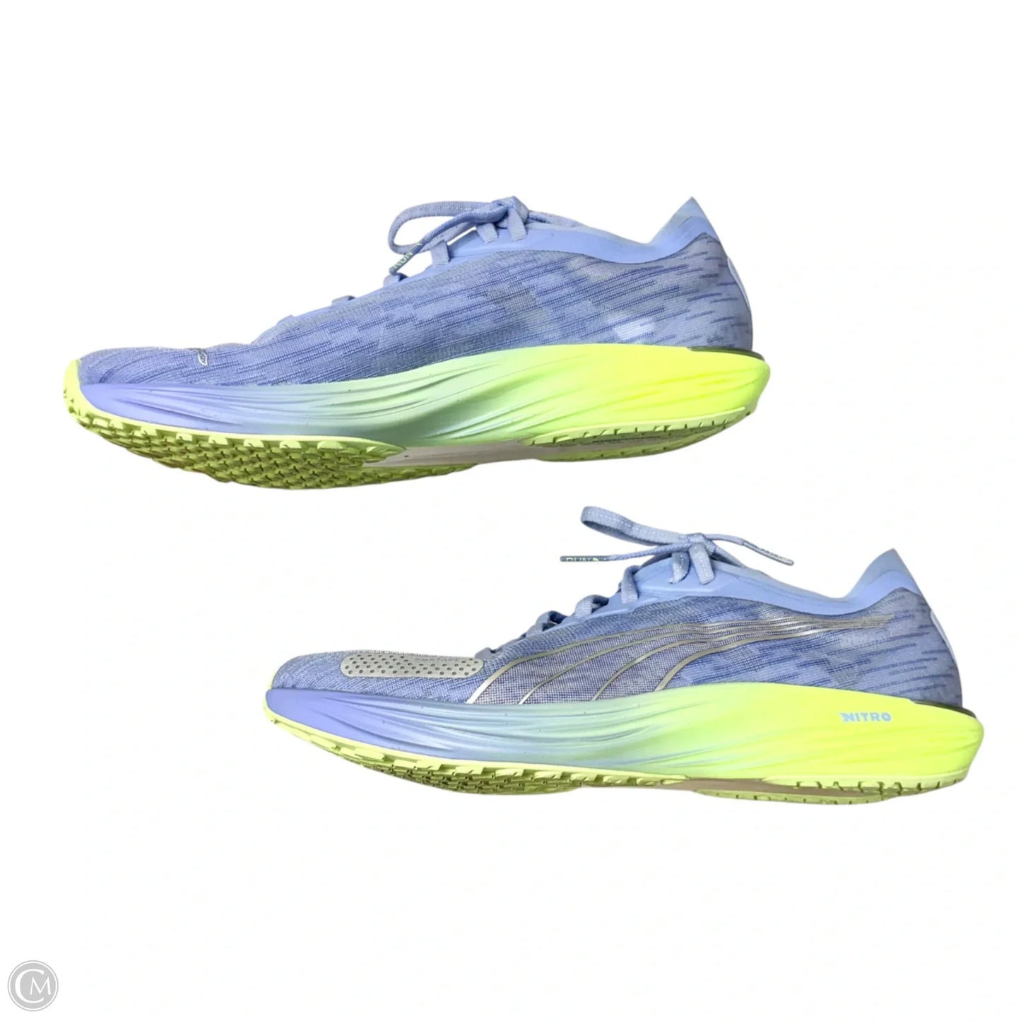 Shoes Athletic By Puma In Blue & Green, Size: 8.5