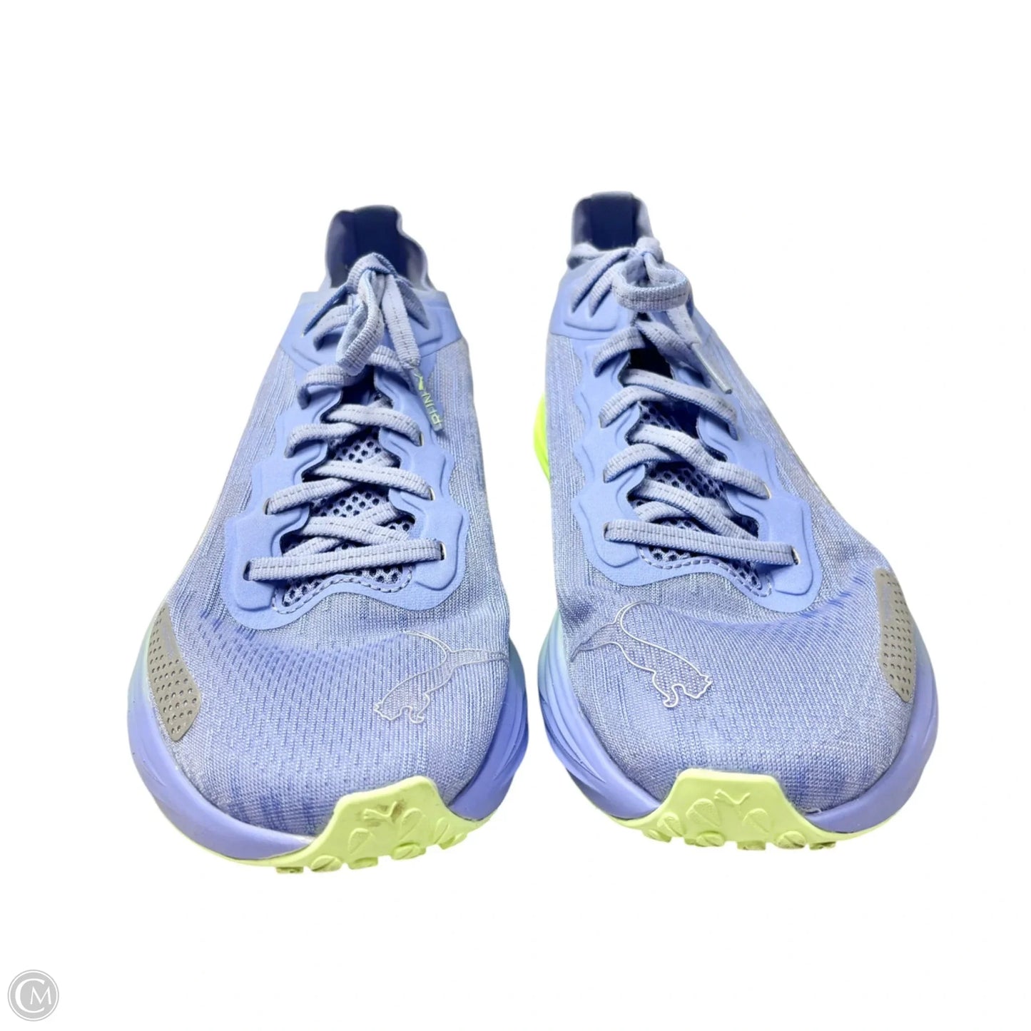 Shoes Athletic By Puma In Blue & Green, Size: 8.5