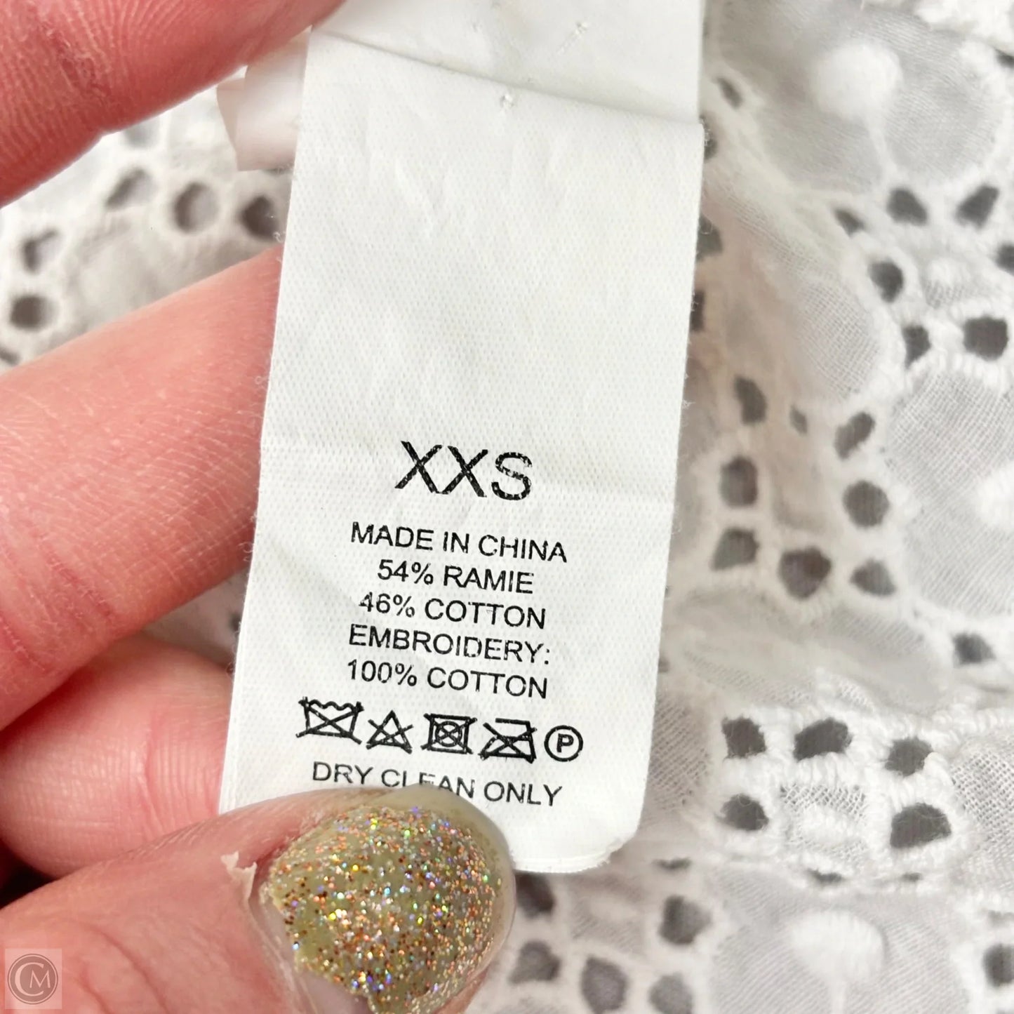 Top Sleeveless Designer By Kate Spade In White, Size: Xxs