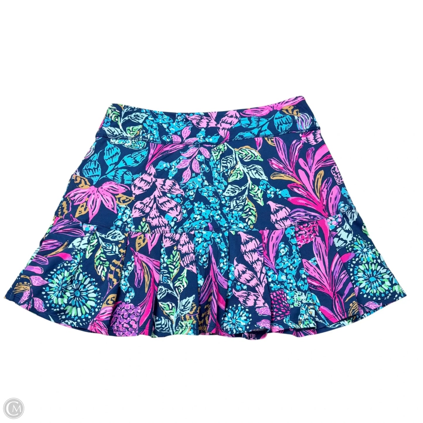Skort Designer By Lilly Pulitzer In Blue & Pink, Size: S