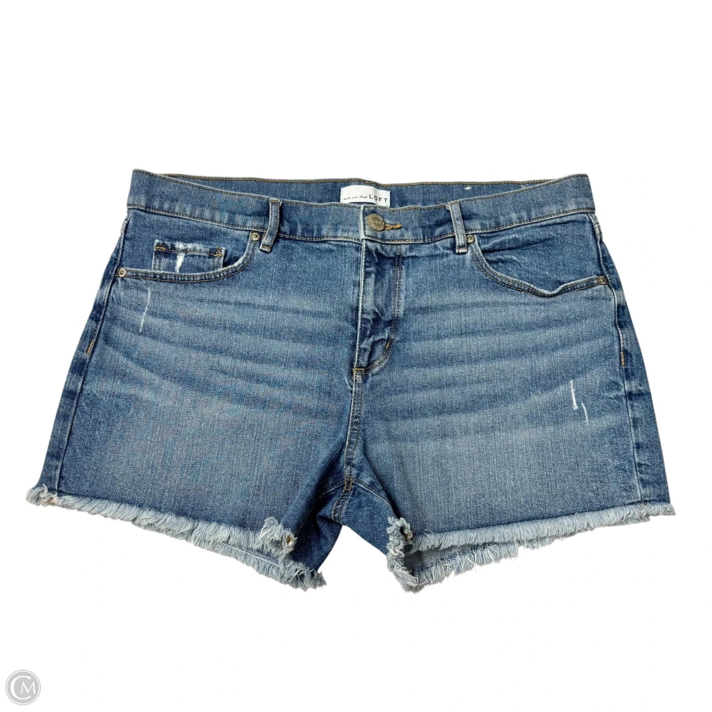 Shorts By Loft In Blue Denim, Size: 10