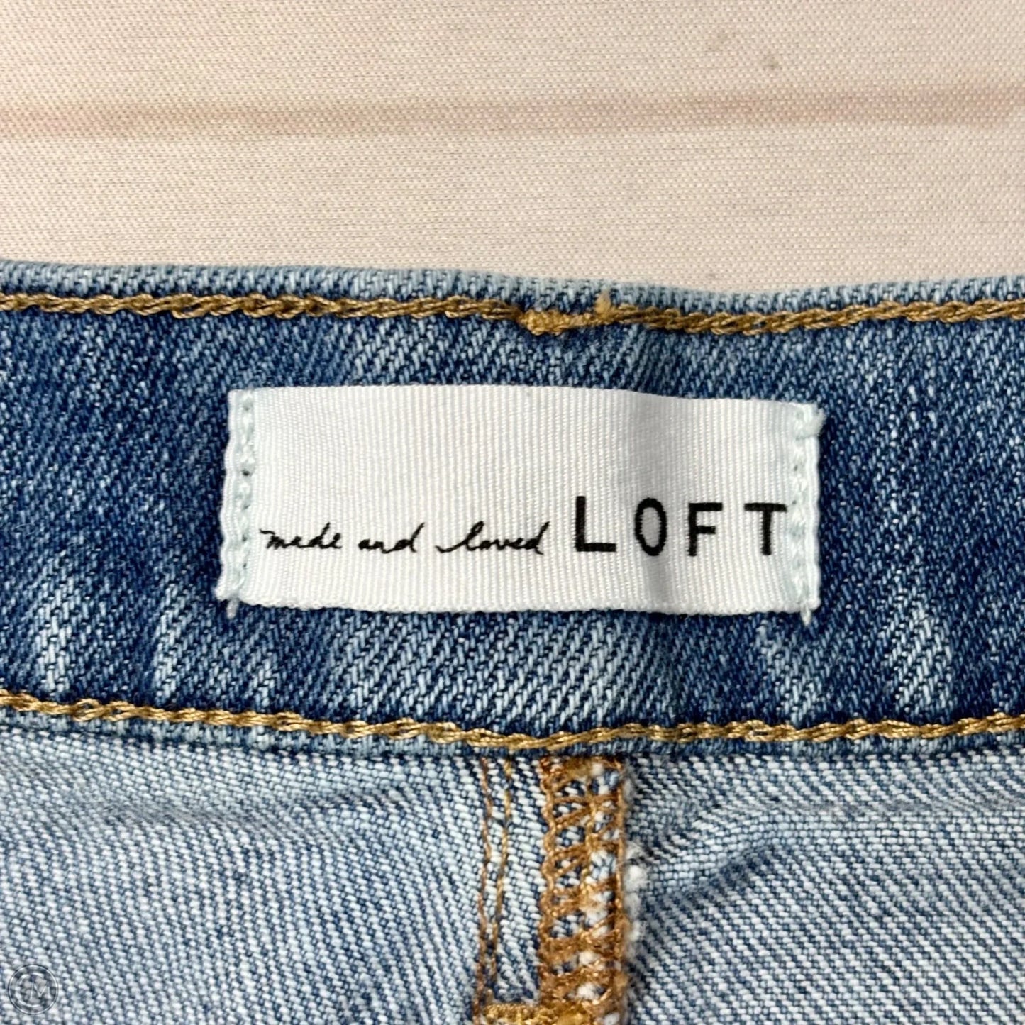 Shorts By Loft In Blue Denim, Size: 10