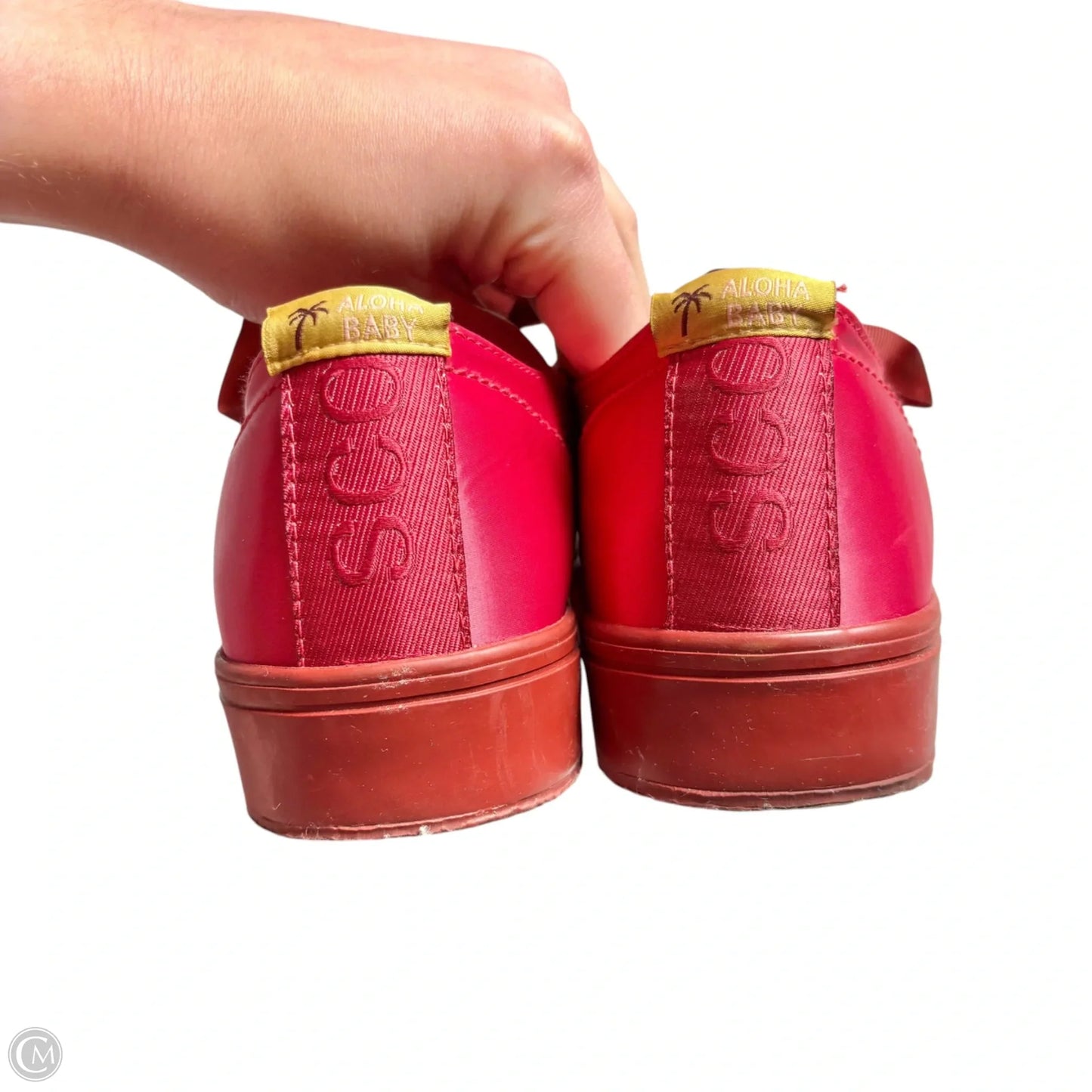 Shoes Sneakers By Scotch & Soda In Pink & Red, Size: 10.5