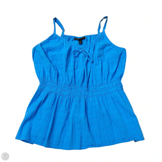Tank Top By Lane Bryant In Blue, Size: 1x