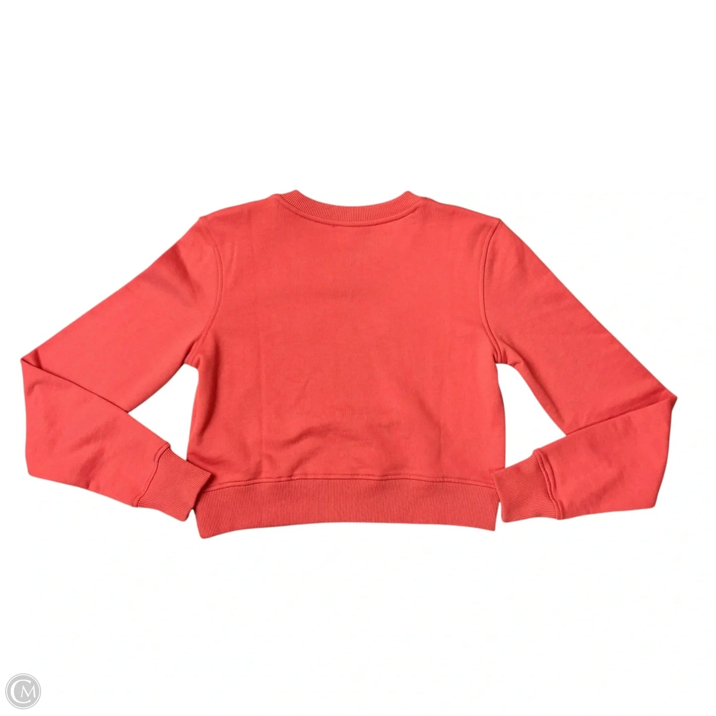 Athletic Sweatshirt Crewneck By Diesel In Orange, Size: L