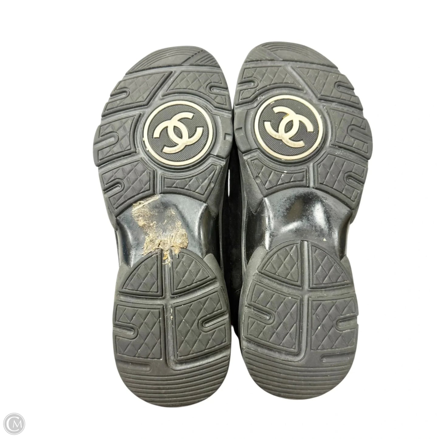 Shoes Luxury Designer By Chanel In Black, Size: 10.5