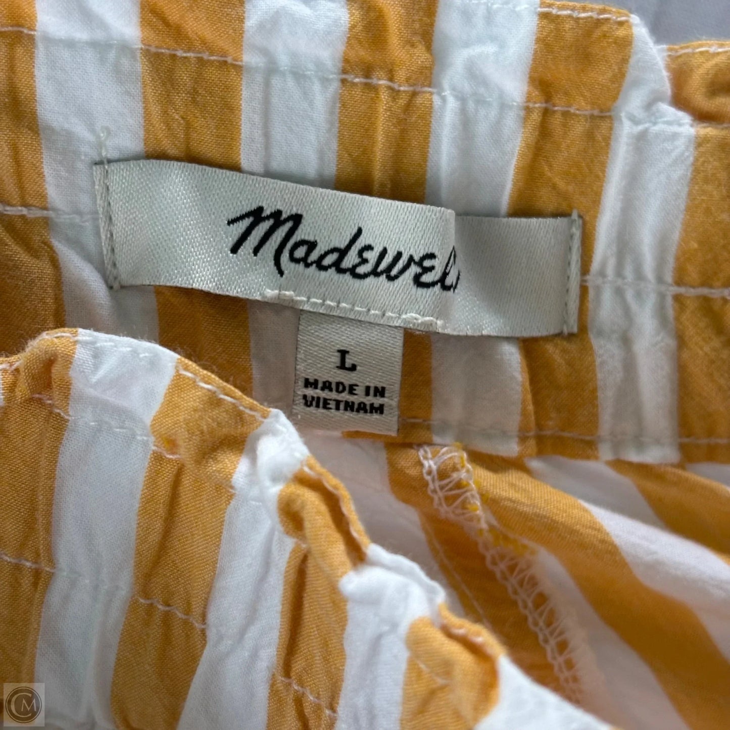 Shorts By Madewell In Striped Pattern, Size: L