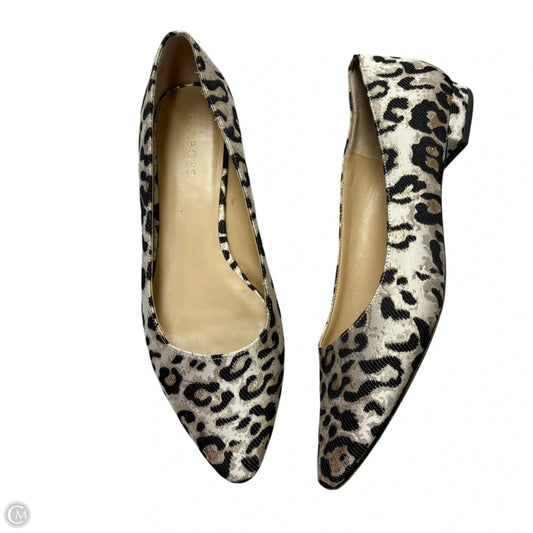 Shoes Flats By Talbots In Leopard Print, Size: 11