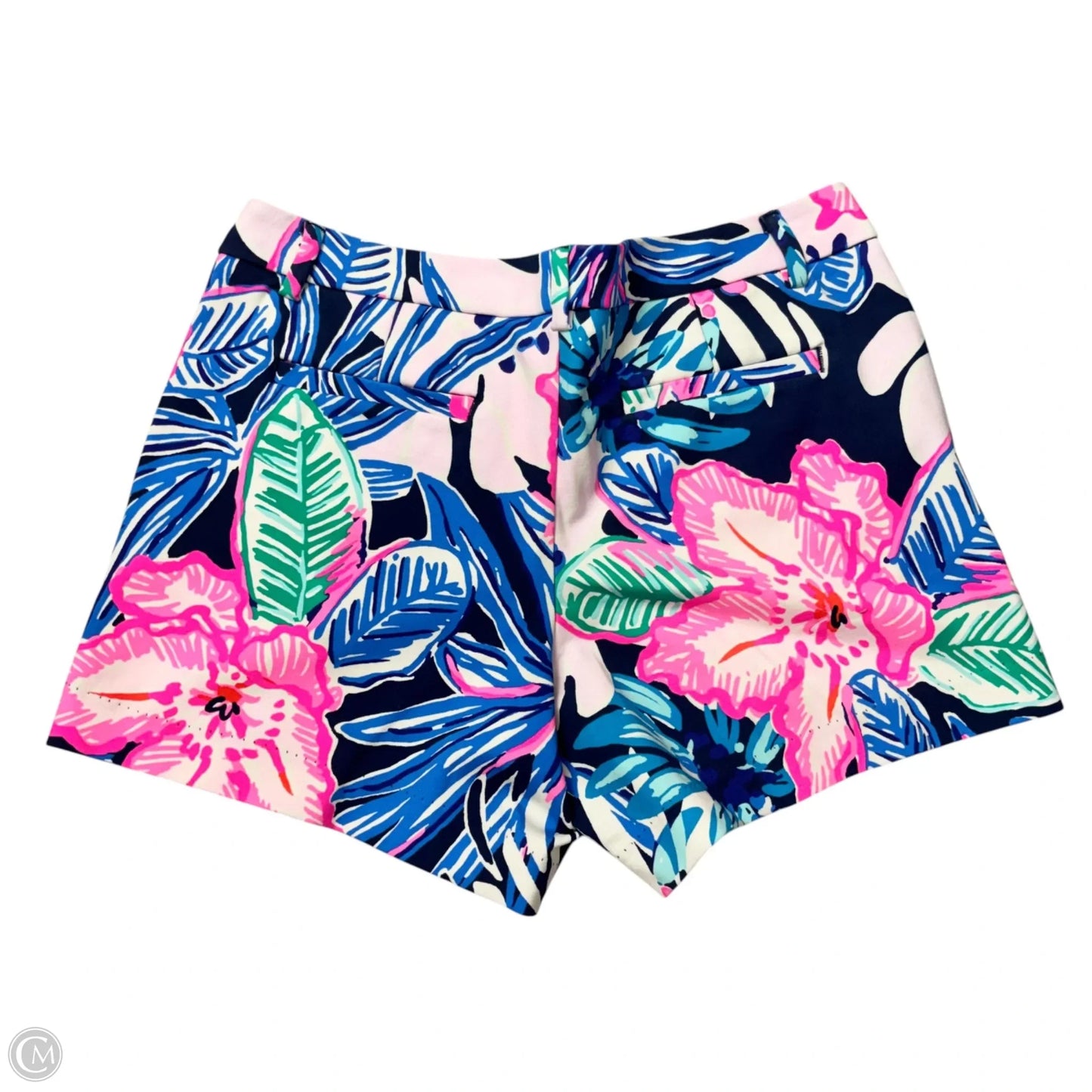 Shorts Designer By Lilly Pulitzer In Blue & Pink, Size: 8