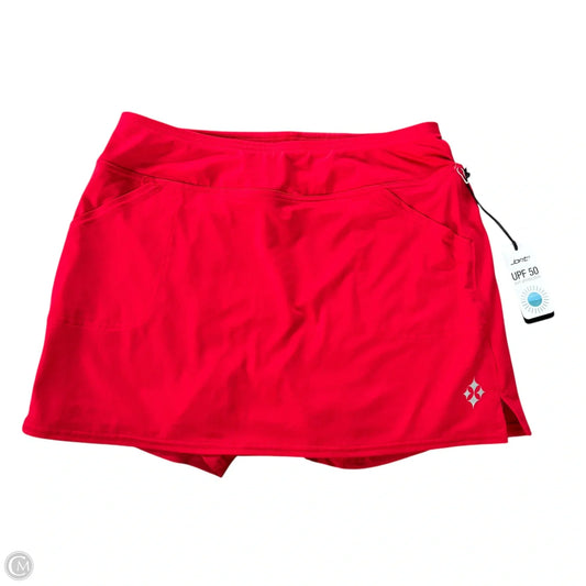 Athletic Skort By Jofit In Red, Size: M