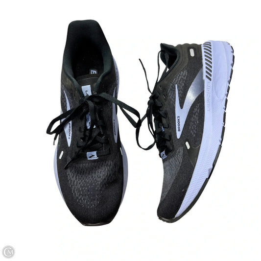 Shoes Athletic By Brooks In Black & Purple, Size: 7.5