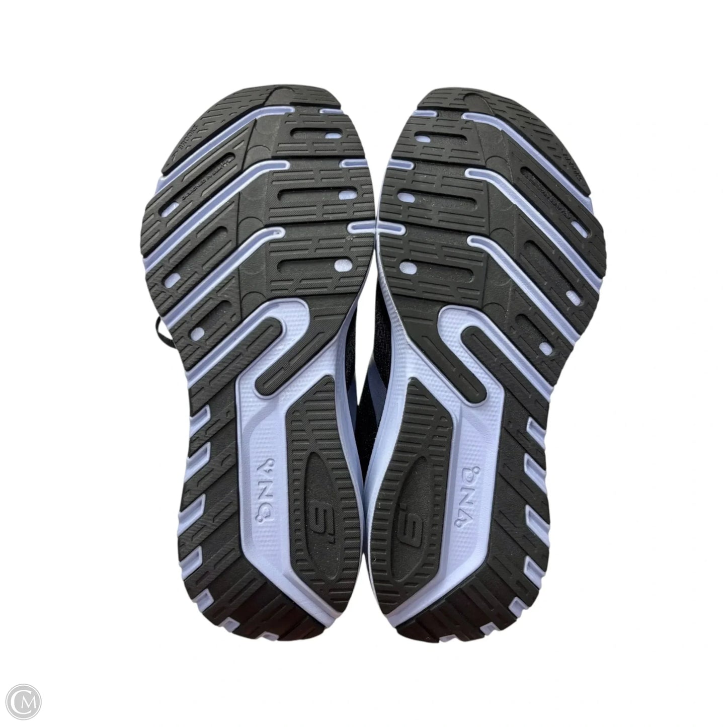 Shoes Athletic By Brooks In Black & Purple, Size: 7.5