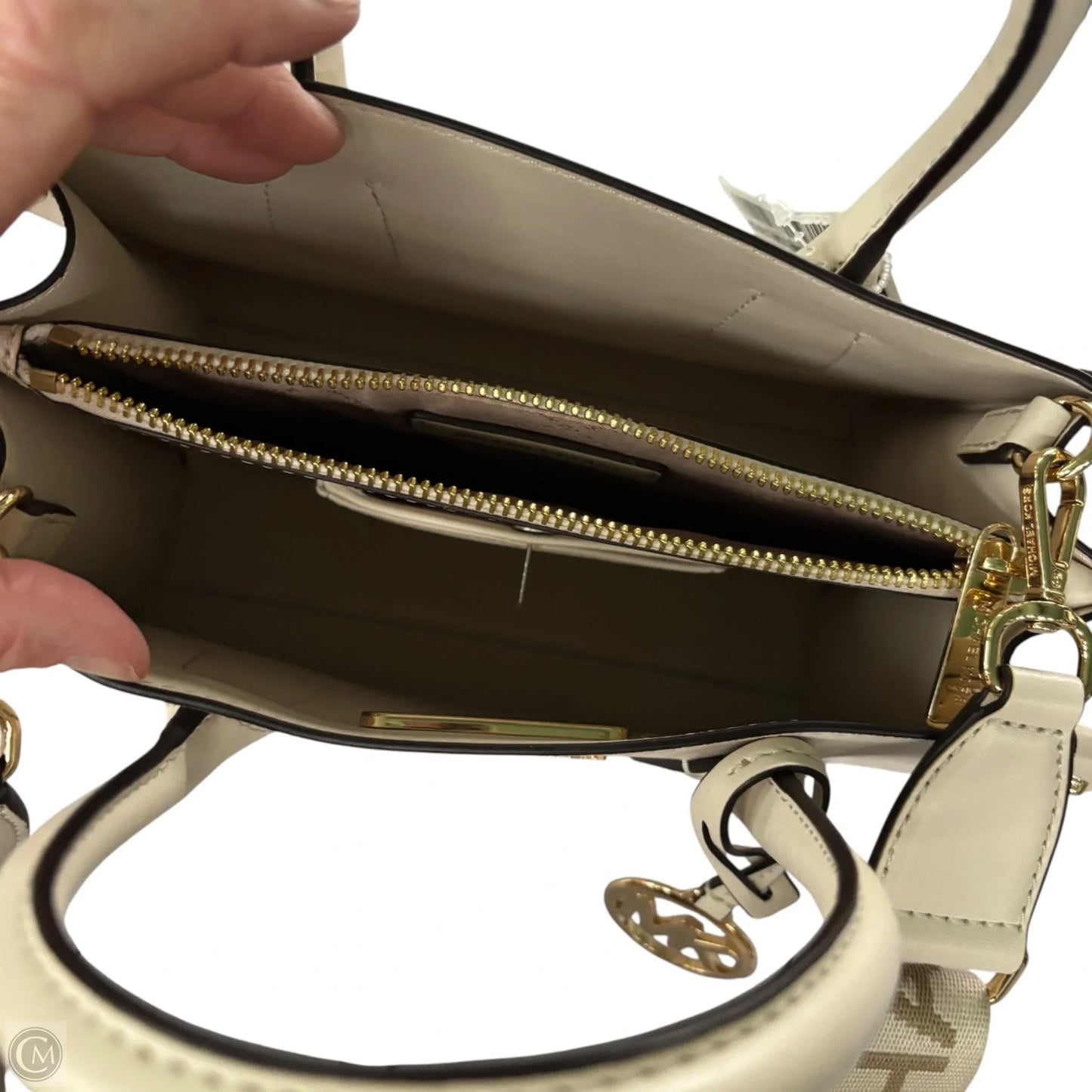 Crossbody Designer By Michael Kors, Size: Medium