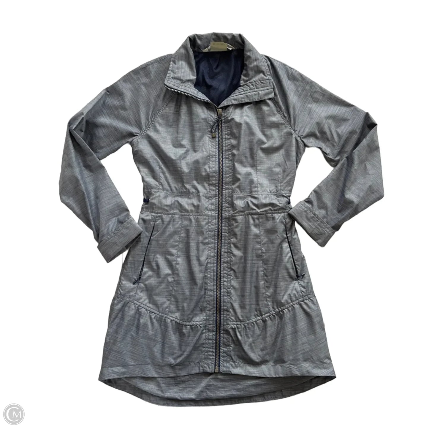 Jacket Windbreaker By Athleta In Blue, Size: Xs