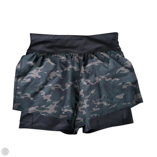 Athletic Shorts By Spanx In Camouflage Print, Size: Xl