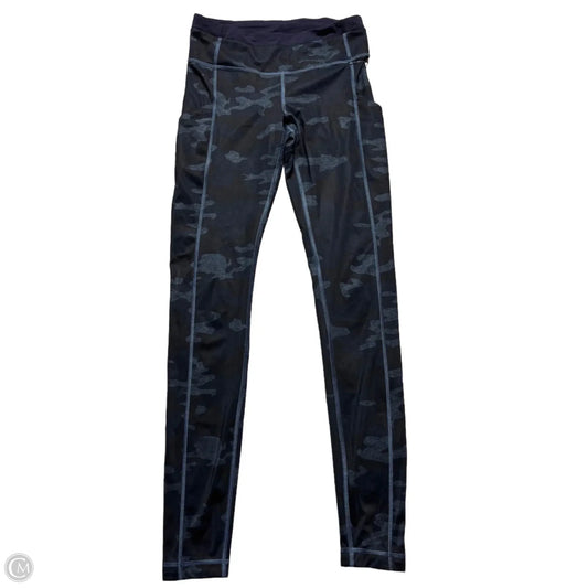Athletic Leggings By Lululemon In Camouflage Print, Size: 4