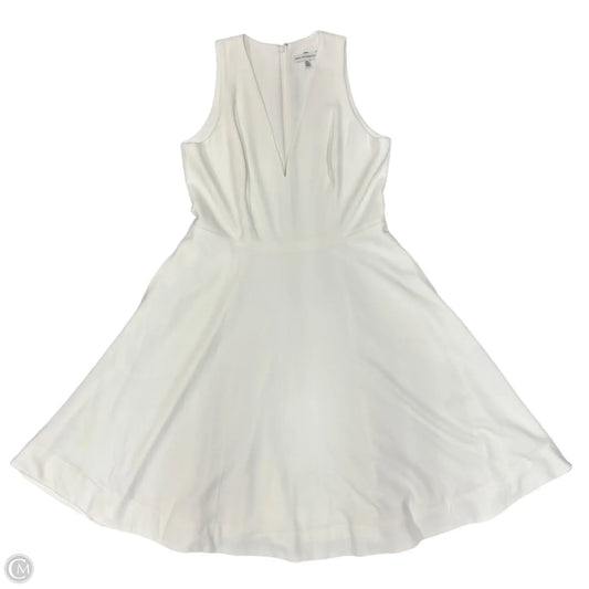 Dress Casual Midi By Dress The Population In White, Size: Xxl
