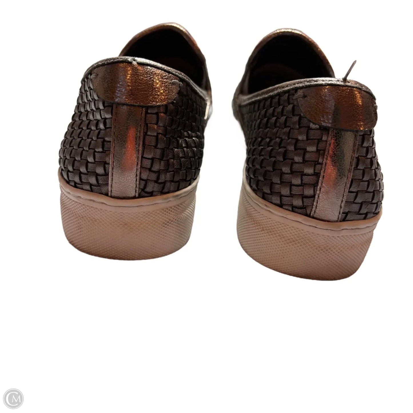 Shoes Sneakers By J Slides In Grey & White, Size: 8