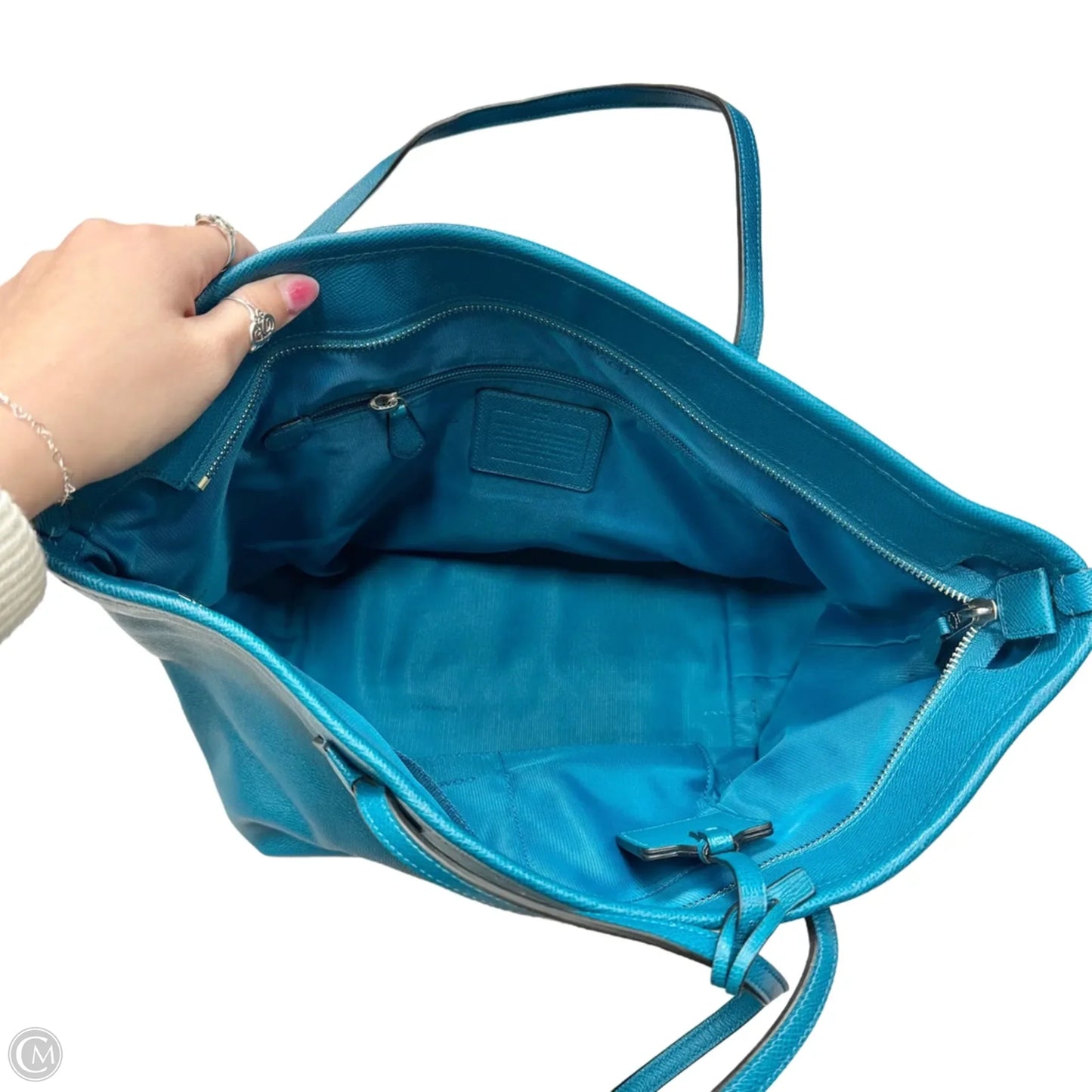 Handbag Designer By Coach, Size: Large