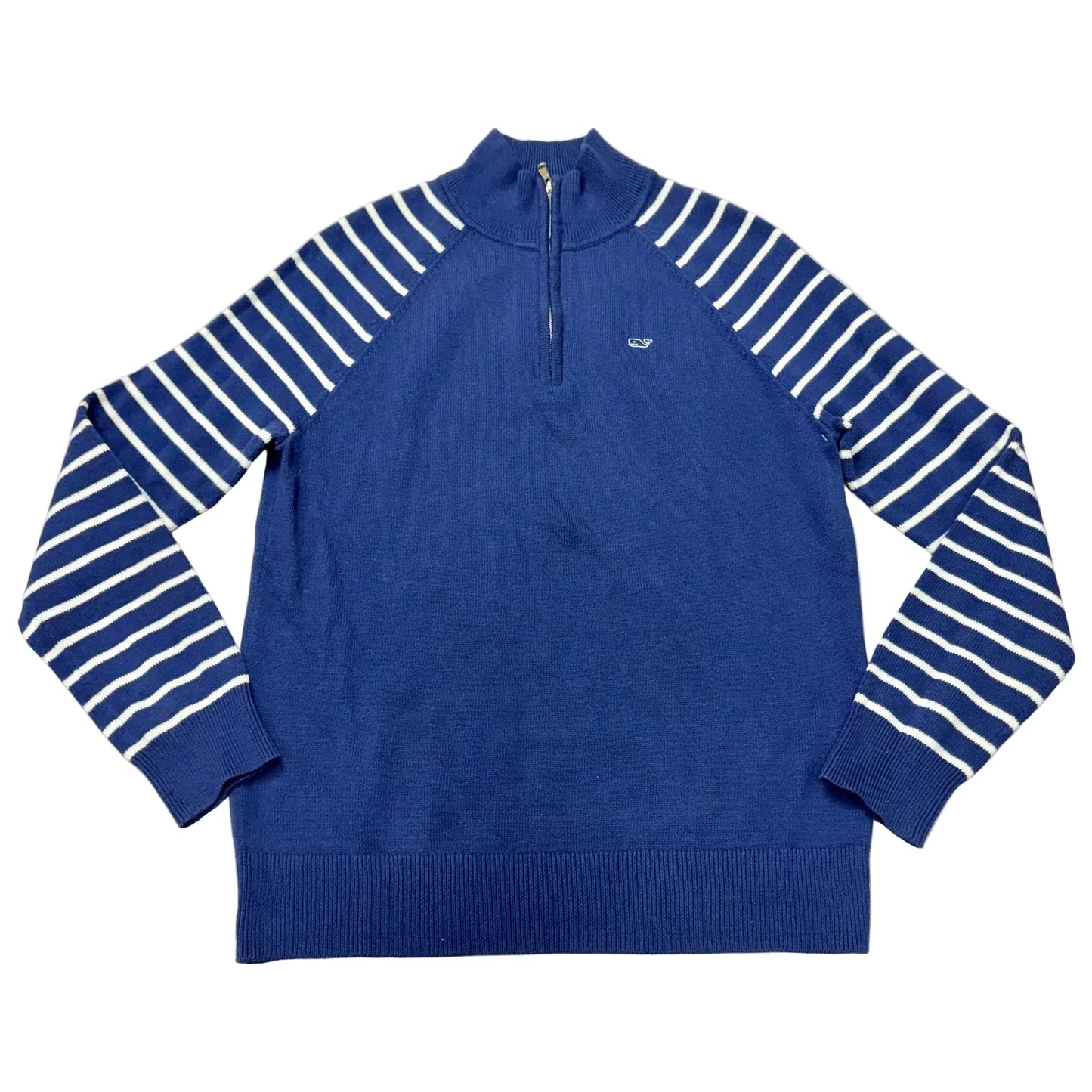 Sweatshirt Collar By Vineyard Vines In Navy, Size: S