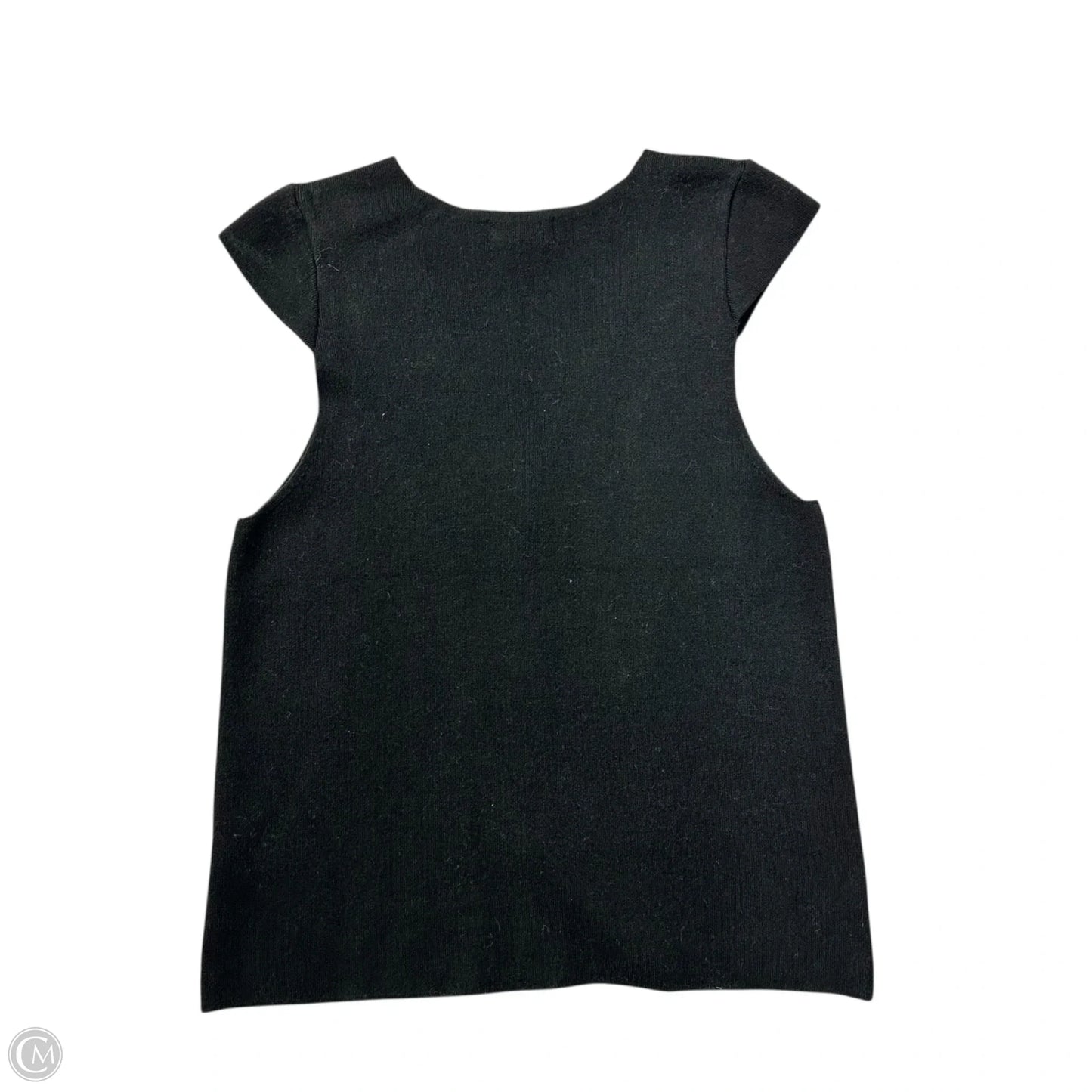 Vest Sweater By Anthropologie In Black, Size: S