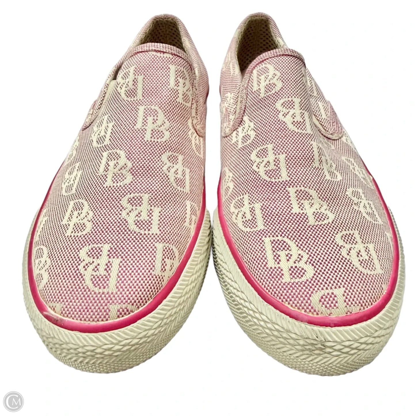 Shoes Designer By Dooney And Bourke In Red & White, Size: 7