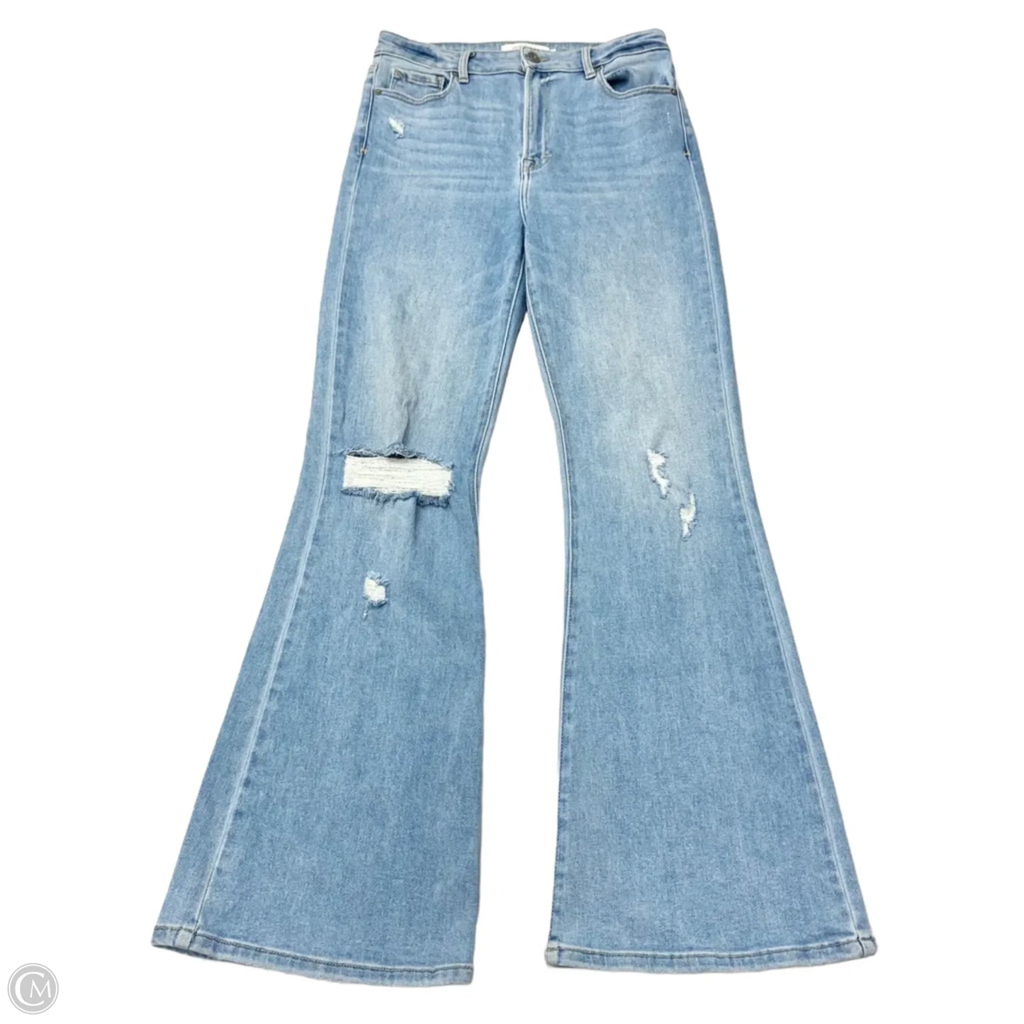 Jeans Flared By Hidden In Blue Denim, Size: 6