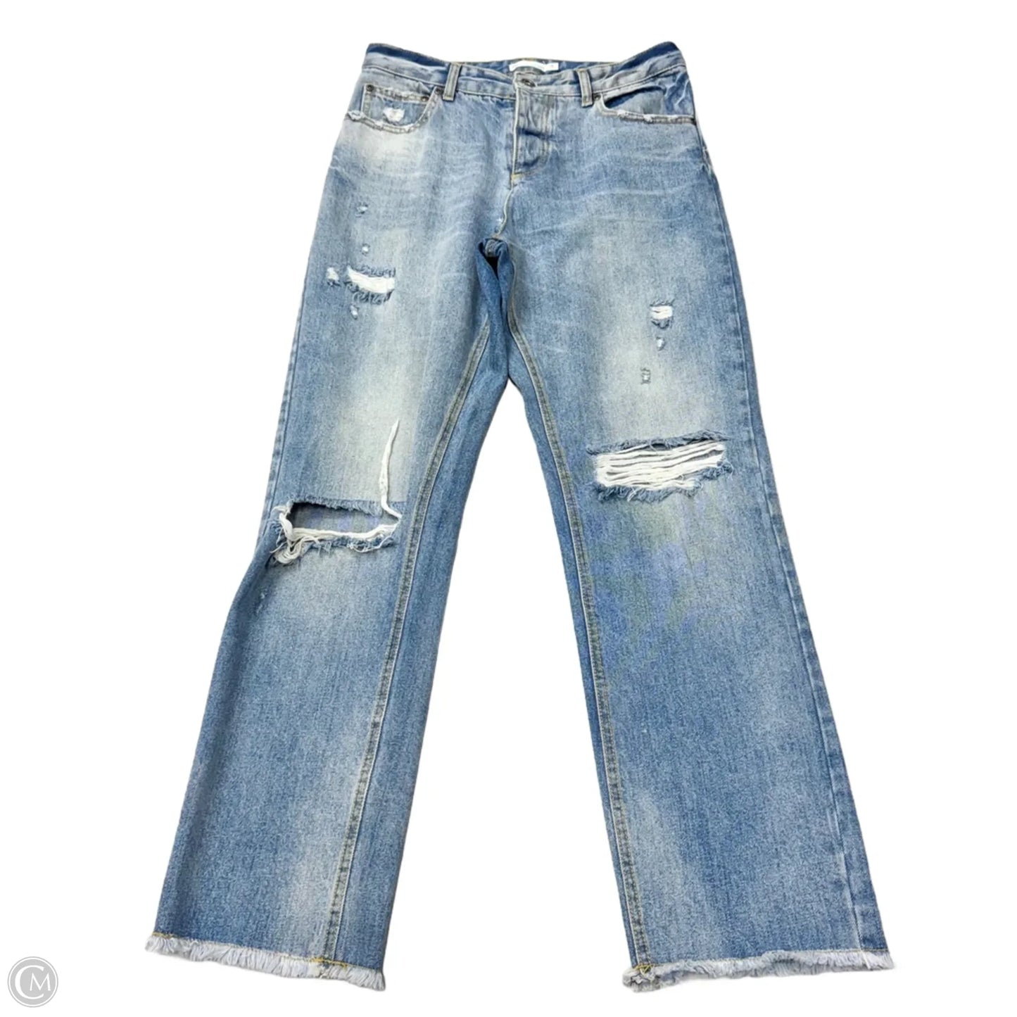 Jeans Boyfriend By Avec Les Filles In Blue Denim, Size: 6