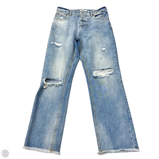 Jeans Boyfriend By Avec Les Filles In Blue Denim, Size: 6