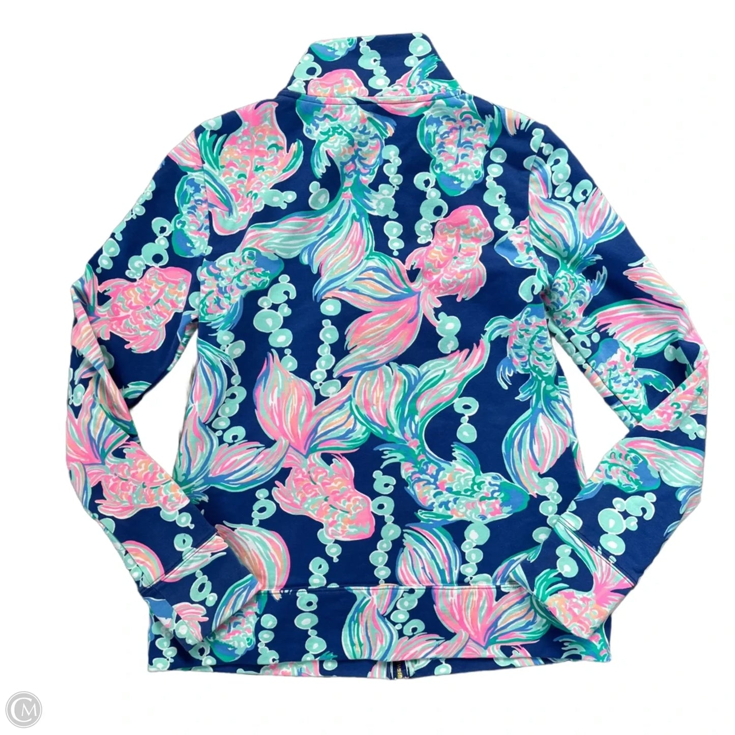 Jacket Designer By Lilly Pulitzer In Blue & Pink, Size: S