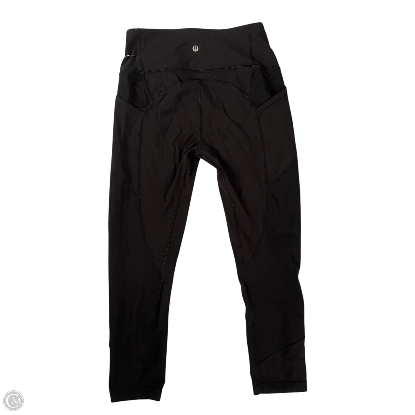 Athletic Leggings By Lululemon In Black, Size: M