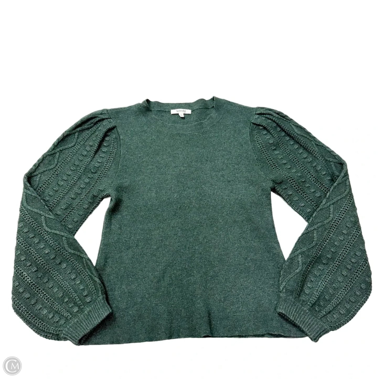 Sweater By Splendid In Green, Size: M