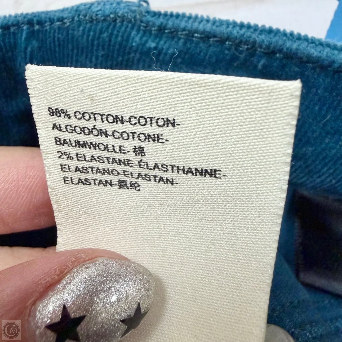 Pants Corduroy By Pilcro In Blue, Size: 2