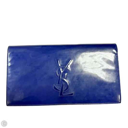 Clutch Luxury Designer By Yves Saint Laurent, Size: Large