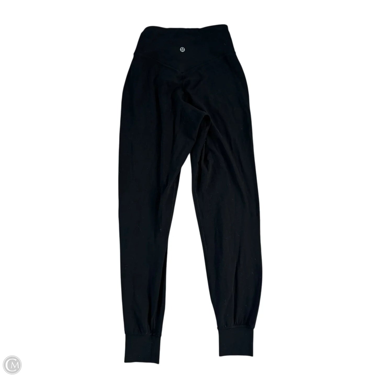 Athletic Pants By Lululemon In Black, Size: Xs