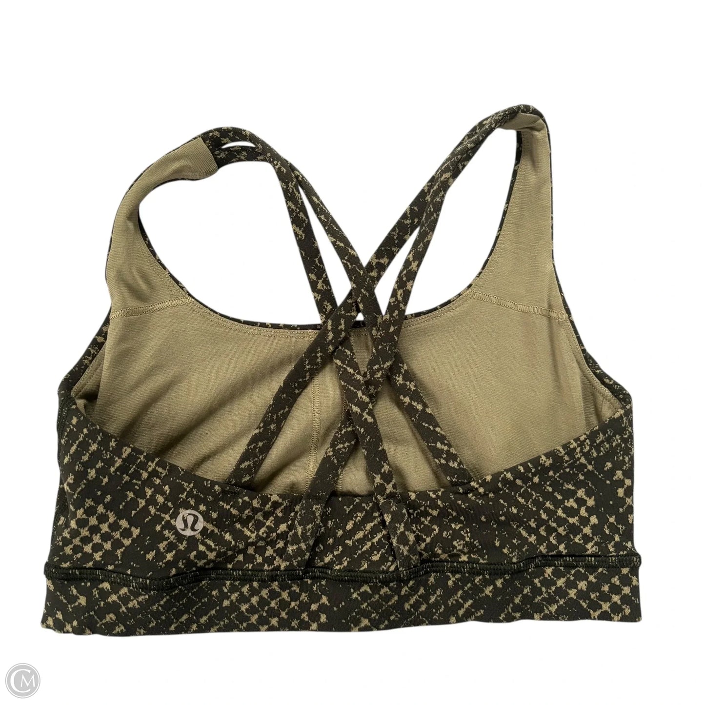 Athletic Bra By Lululemon In Green, Size: S