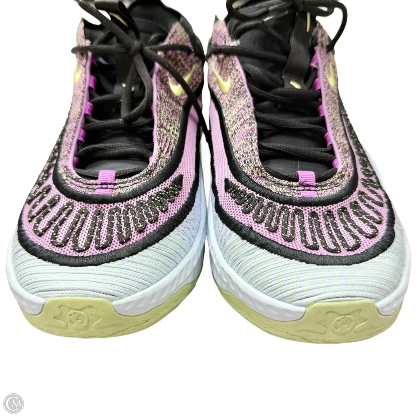 Shoes Sneakers By Nike In Black & Purple, Size: 10.5